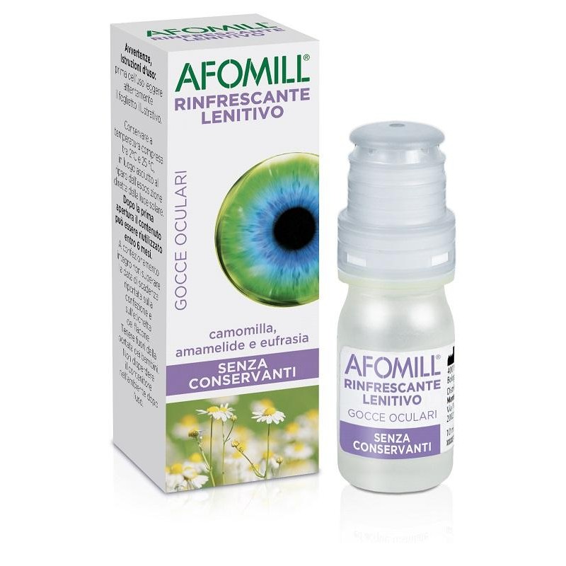 Afomill Rinfrescante Senza Conservanti 10 Ml