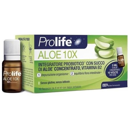 Prolife Aloe 10 Flaconi X 8 Ml