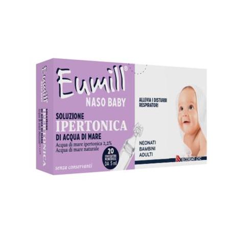 Eumill Naso Baby Soluzione Ipertonica 20 flaconcini Monodose