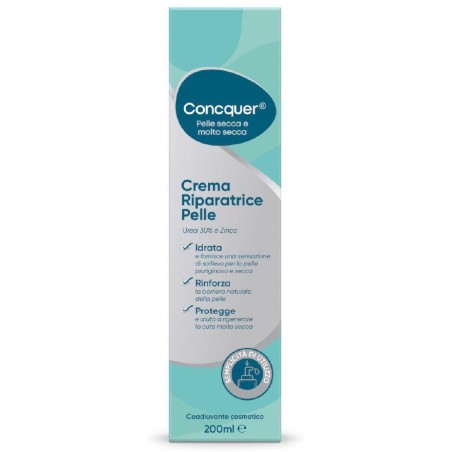Concquer Crema Riparatrice Pelle 200 Ml