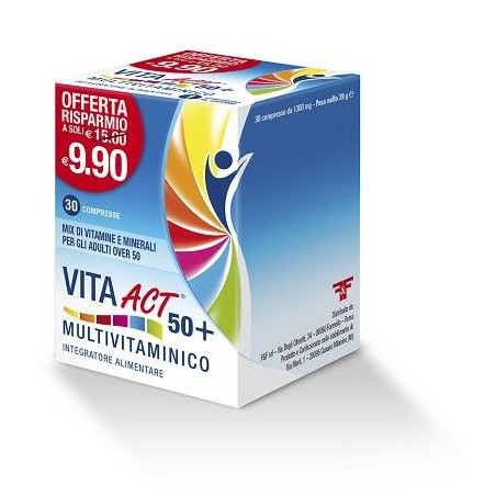Multivitaminico Act 50+ 30 Compresse