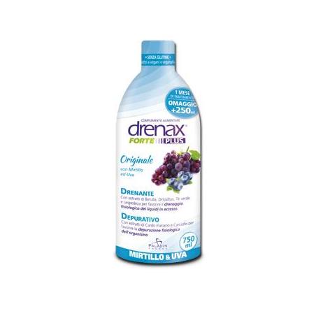 Paladin Pharma Drenax Forte Plus 750ml Mirtillo & Uva