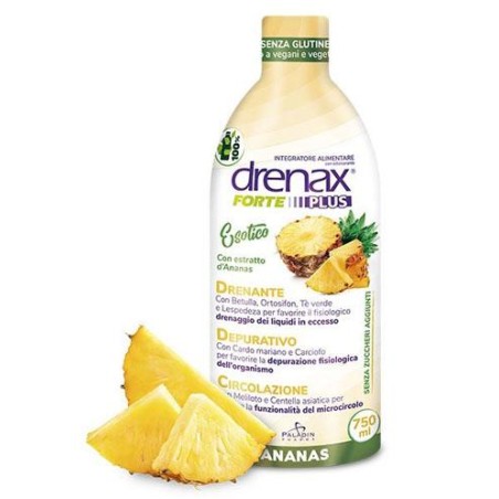 DRENAX FORTE PLUS ESOTICO CON ESTRATTO D'ANANAS 750 ML