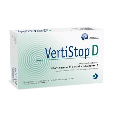 Vertistop D 20 Compresse Da 1100 Mg