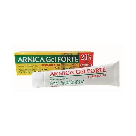 Arnica 10% Gel Forte Formula 50 72 Ml