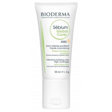 Sebium Global Cover 30 Ml + Tappo Con Stick Correttore 2 G