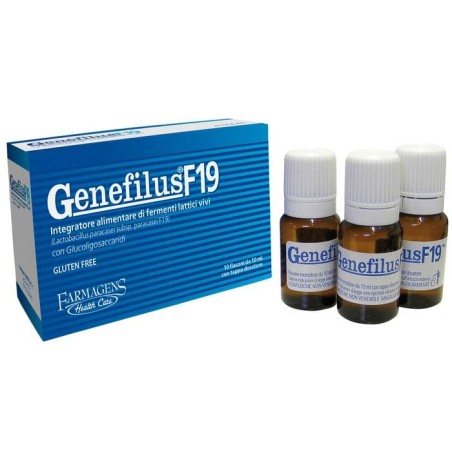 Genefilus F19 10 Flaconi Da 10 Ml
