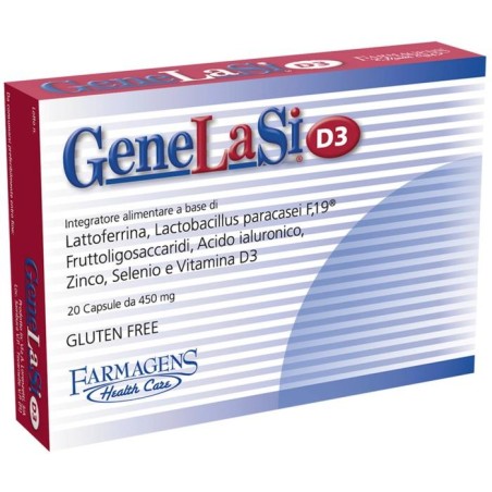 Genelasi D3 20 Capsule 450 Mg