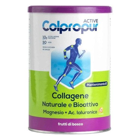 Protein Colpropur Active Integratore di Collagene Frutti di Bosco 345 G