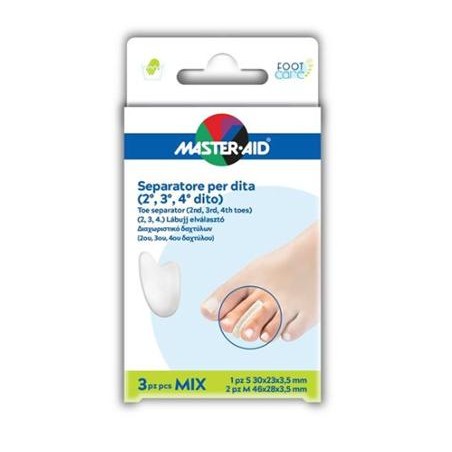 SEPARATORE DITA MASTER-AID 1 S + 2 M 3 PEZZI