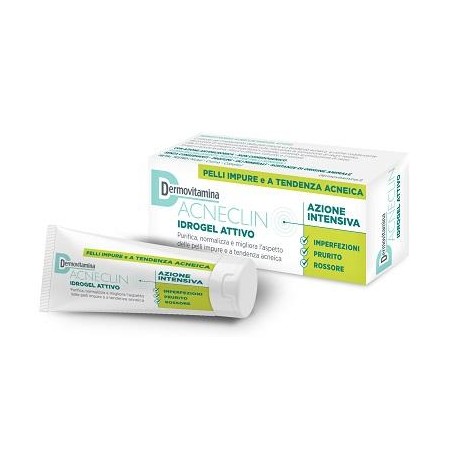 Dermovitamina Acneclin Idrogel Attivo Azione Intensiva 40 Ml
