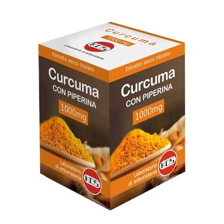 Curcuma + Piperina 1 G 30 Compresse Ovali