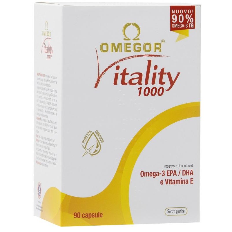 U.G.A. Nutraceuticals Omegor Vitality 1000 90 Capsule