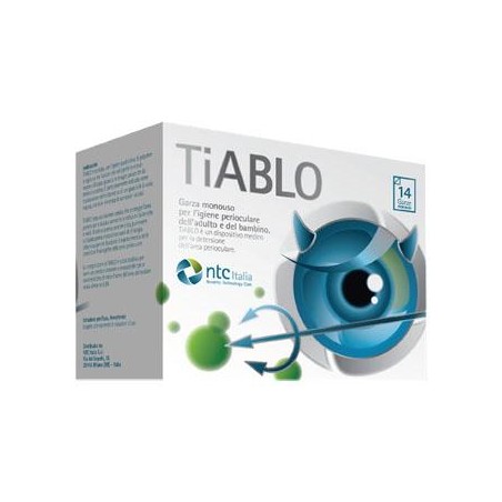 Tiablo Garza Oftalmica Monouso 14 Pezzi