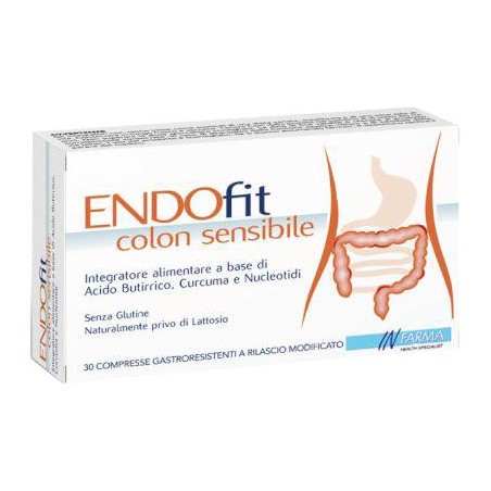 Endofit Colon Sensibile 2 Blister Da 15 Compresse Gastroresistenti A Rilascio Modificato