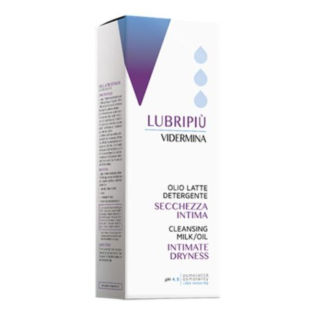 Vidermina Lubripiu' Olio Latte Detergente Secchezza Intima 200 Ml