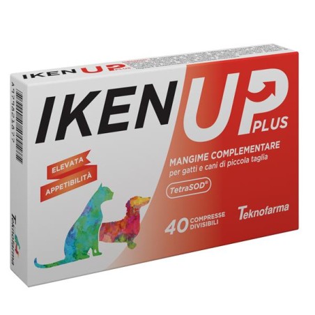 Iken Up Plus Cani Gatti Piccola Taglia Scatola 40 Compresse