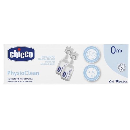 Chicco Soluzione Physioclean 2 Ml 10 Pezzi