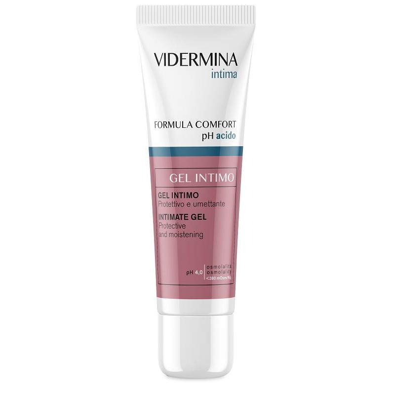 VIDERMINA INTIMA FORMULA COMFORT PH ACIDO GEL INTIMO PROTETTIVO E UMETTANTE NUOVA FORMULA 30 ML