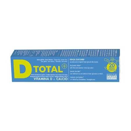D Total+ Vitamina D-ca 20 Compresse Effervescneti