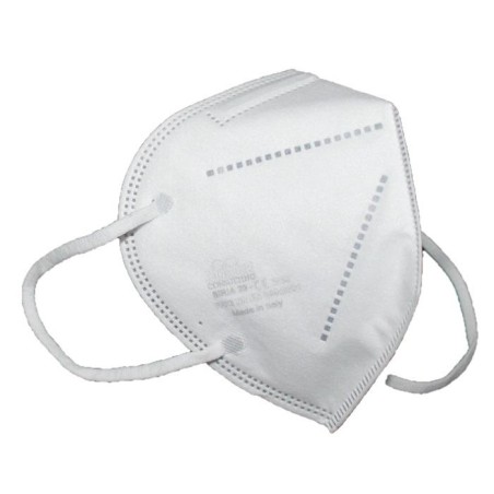 Siria 20 Semimaschera Filtrante Nera Antipolvere Ffp2 Nr Monouso Per Adulti