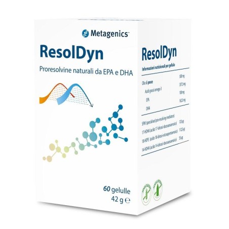 Metagenics Resoldyn Integratore per il Riequilibrio dell'Organismo 60 Gellule