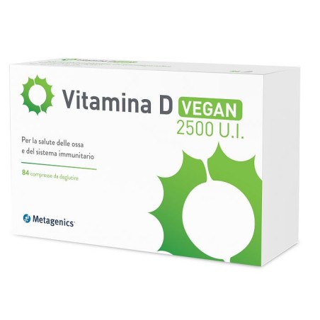 Vitamina D 2500 Ui Vegan 84 Compresse