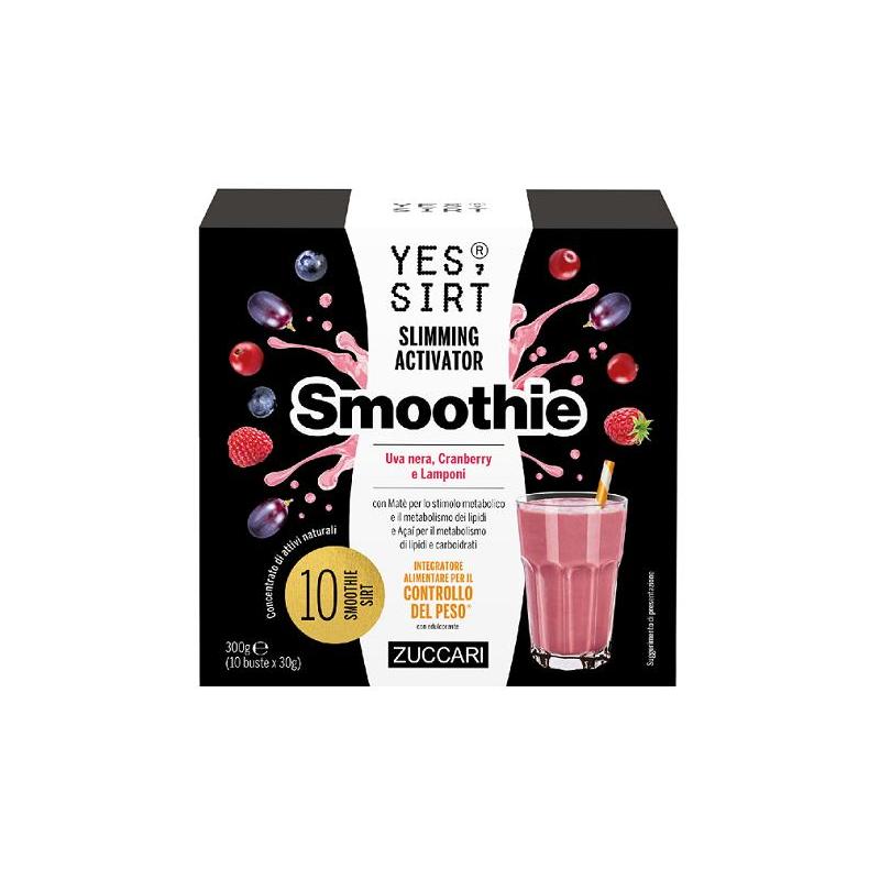 Zuccari Yes Sirt Smoothie UVA Nera-Cramberry-Lamponi 10X30 g