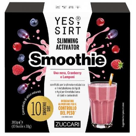 Zuccari Yes Sirt Smoothie UVA Nera-Cramberry-Lamponi 10X30 g