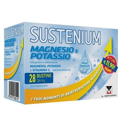 Sustenium Magnesio e Potassio 28 Bustine