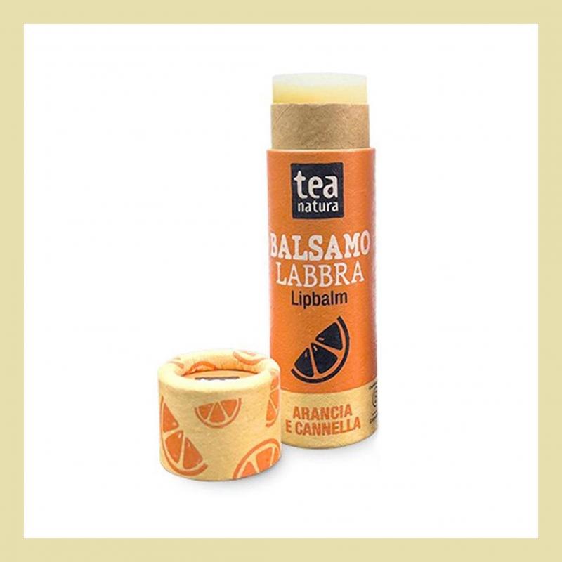 Teanatura balsamo labbra con arancia e cannella da 10 g