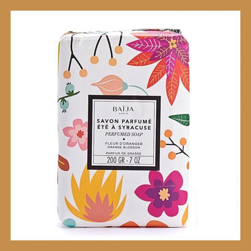 Baija Été À Syracuse perfumed soap con fiori d'arancio 200 g