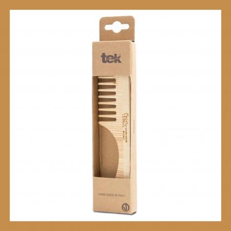 Tek pettine grande a dente rado con manico