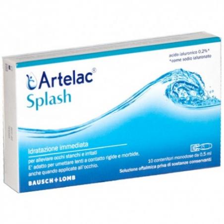 Artelac Splash 10 Flaconcini Gocce per Occhi Secchi e Stanchi