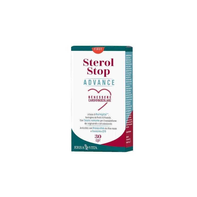 Erba Vita Sterol Stop Advance Integratore benessere Cardiaco 30 CPR
