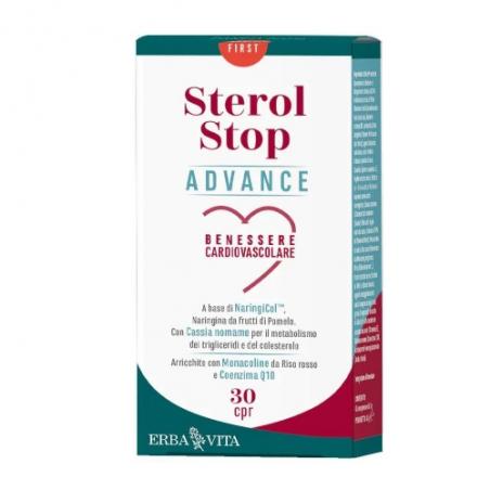 Erba Vita Sterol Stop Advance Integratore benessere Cardiaco 30 CPR