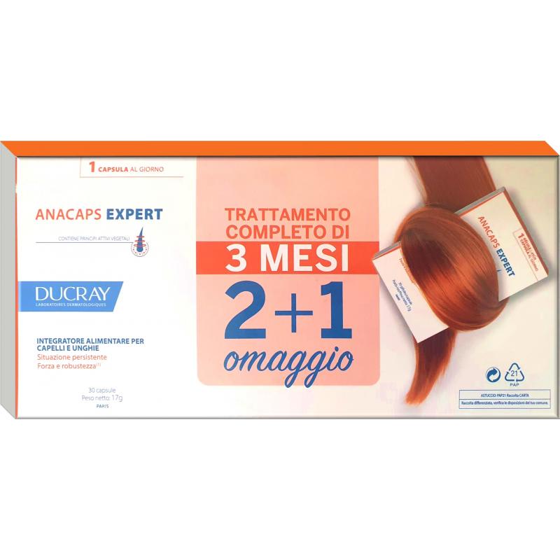 Ducray Anacaps Expert Capelli e Unghie 3 X 30 Capsule