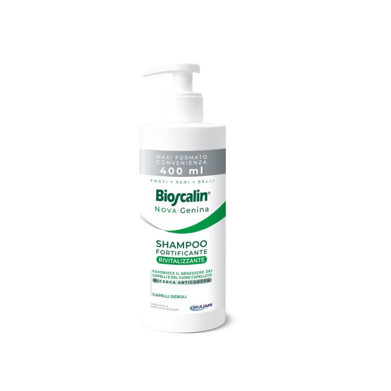 Bioscalin Nova Genina Shampoo Rivitalizzante Maxi Size Flacone 400 ML