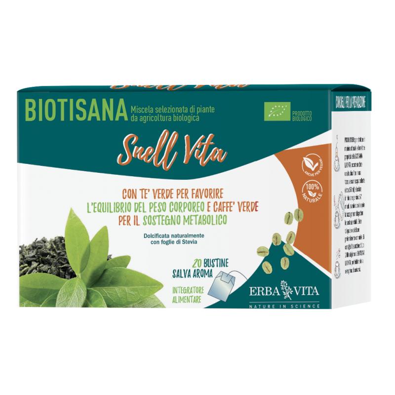 Erba Vita Biotisana proveniente da coltura biologica Snell Vita 20 bustine