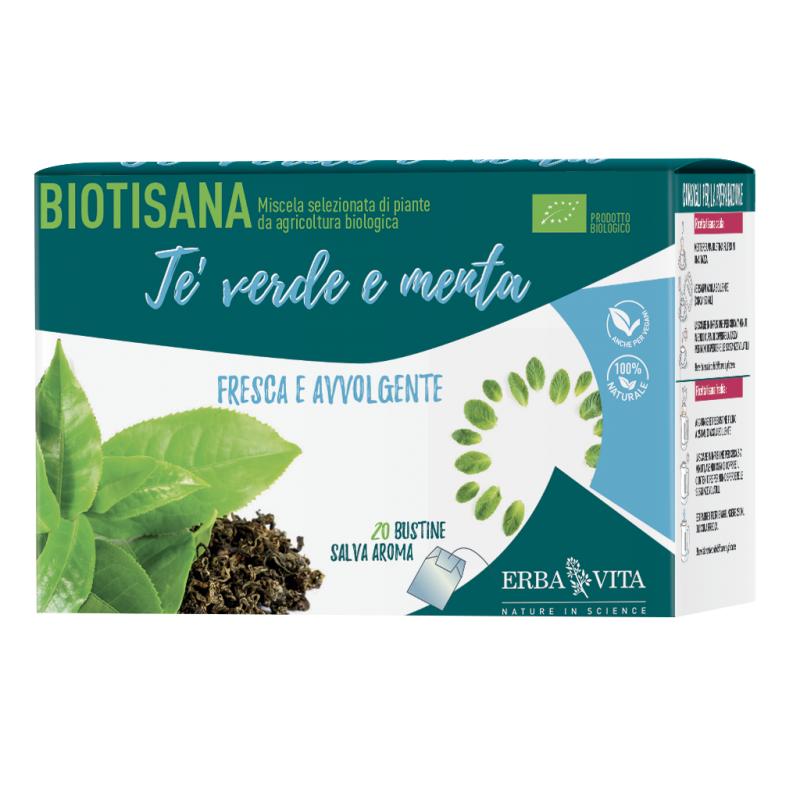 La tisana al Te Verde proviene da coltura biologica!