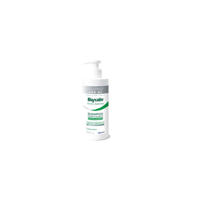 Bioscalin Nova Genina Shampoo Fortificante Volumizzante Maxi Size Flacone 400 ML