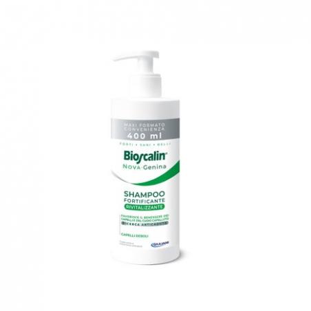 Bioscalin Nova Genina Shampoo Fortificante Volumizzante Maxi Size Flacone 400 ML