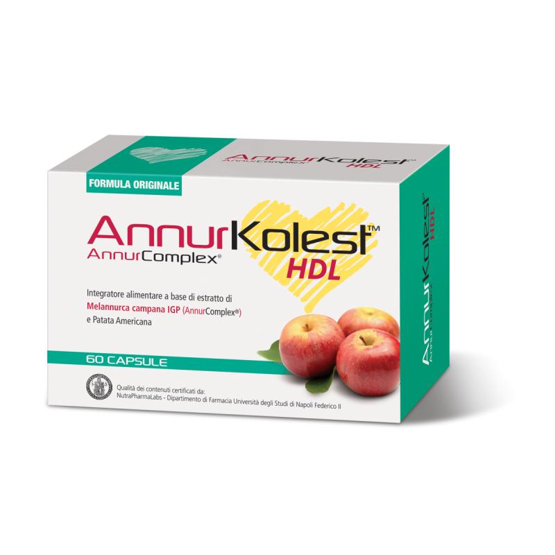 AnnurKolest HDL Integratore per il Colesterolo 60 Capsule