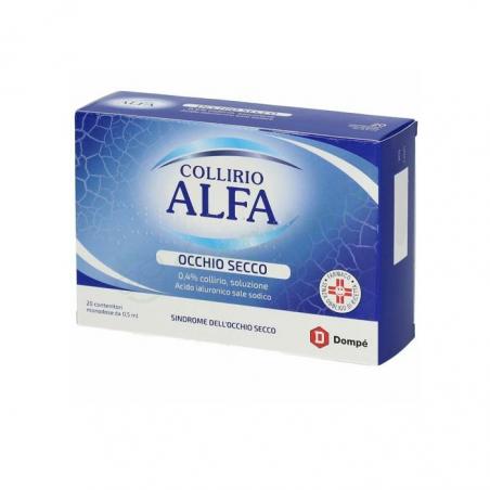 COLLIRIO ALFA OCCHIO SECCO 20 monod coll 0,5 ml 0,4%