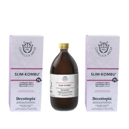Decottopia Slim-Kombu Integratore Dimagrante e Drenante 3x500 ml NUOVO
