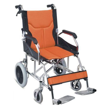 Ausilium Carrozzina Pieghevole Ultraleggera In Alluminio Da Transito