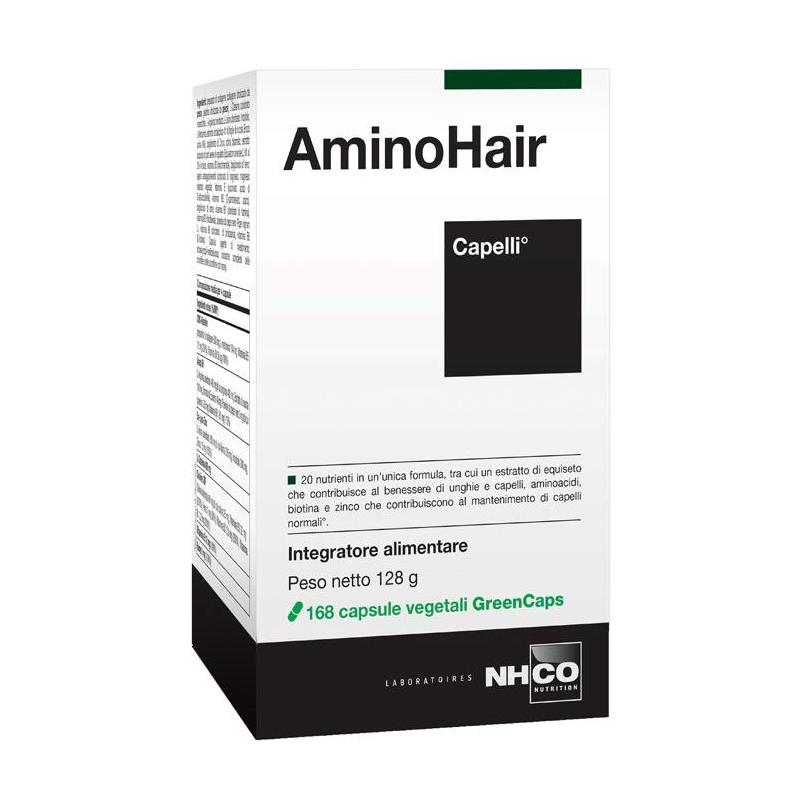 Aminohair contiene ben 20 nutrienti nella sua formula!