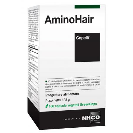 Aminohair contiene ben 20 nutrienti nella sua formula!