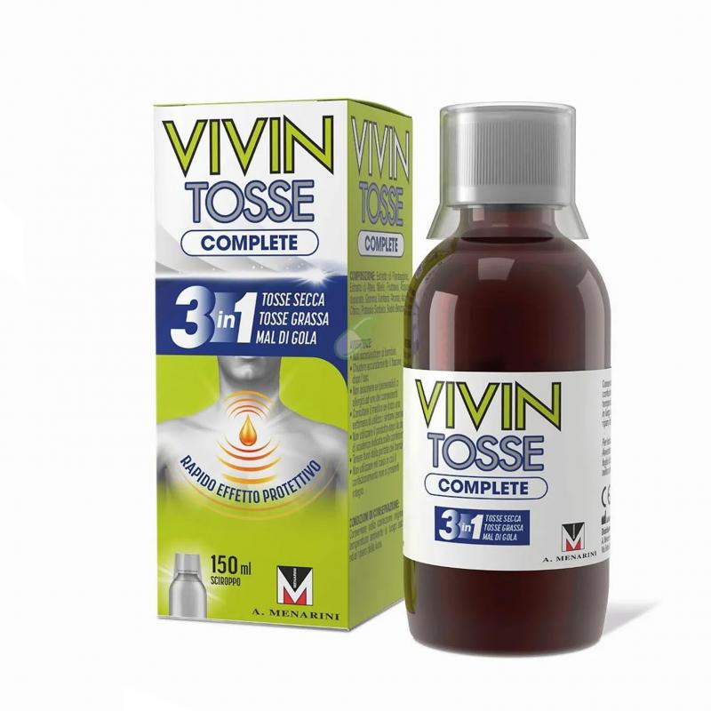 Menarini Vivin Tosse Complete Sciroppo 150ml