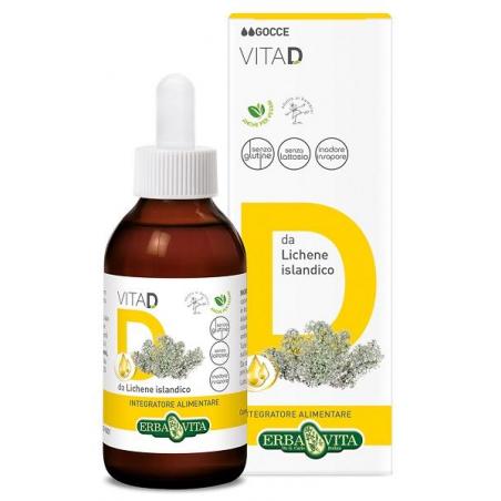 Erba Vita VITA D Gocce Integratore Alimentare per le Ossa 50 ML